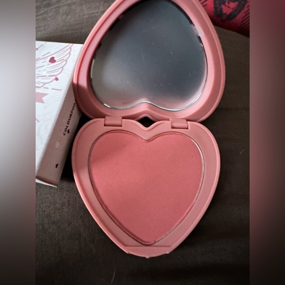New colourpop press powder, blush heart shape colour lets dance come with box - Picture 3 of 6